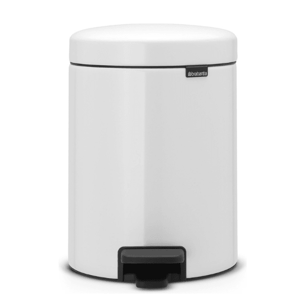 Brabantia NewIcon Prullenbak 5 liter Wit