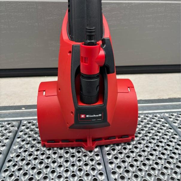 Einhell Accu Terrasreiniger PICOBELLA Li Solo - Power X-Change - 18 V/Li-ion - Geïntegreerde Tuinslangaansluiting - incl. MEDIUM-borstel - Excl. accu en lader