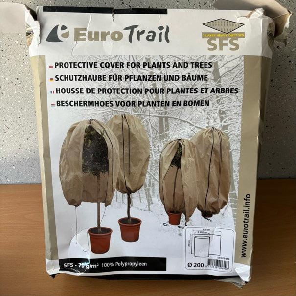 Eurotrail Plantenhoes tegen vorst - Beschermhoes winter boom/plant - Ø 200cm - Beige - Planthoes