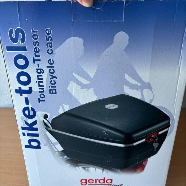 Gerda Touring Tresor - Fietsmand - Fietskoffer - Universeel - Met Slot - Zwart