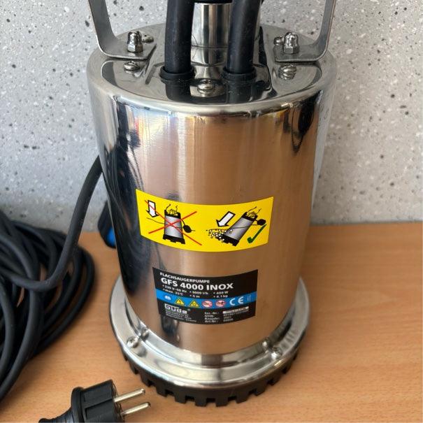 Güde Vlakzuigpomp GFS400 INOX - 400W - 230V/50Hz - Retour Bazaar